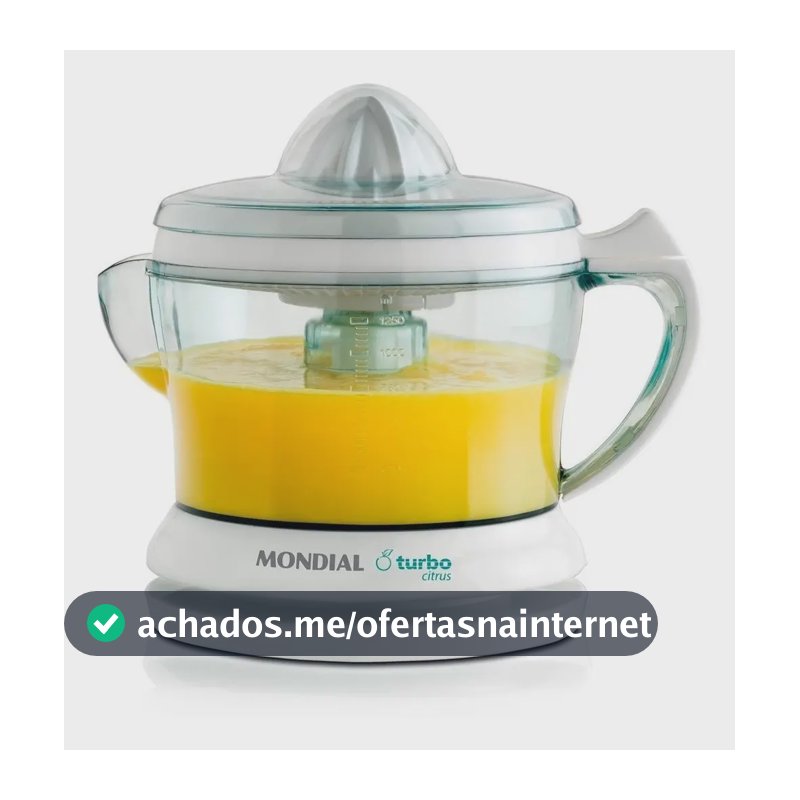 Espremedor Turbo Citrus, Mondial, 25W - E-01