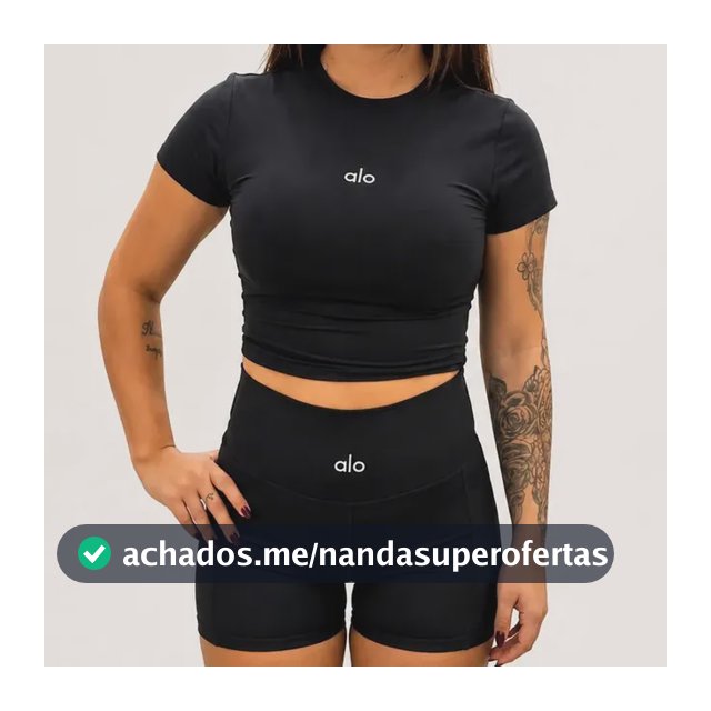 Conjunto De Shorts E Top Yoga