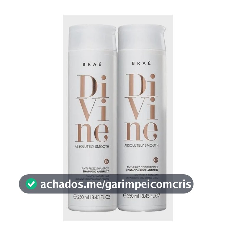 Brae Kit Divine Shampoo 250ml + Condicionador 250ml