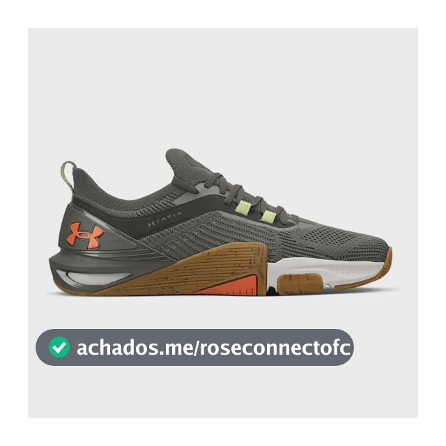 Tênis Academia Treino Unissex Tribase Cross 2se Under Armour Cinza Liso 39 Br