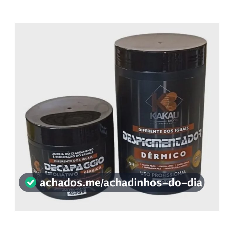 KAKAU BRONZE Bronzeadores Kit 2 480 g 300 mL