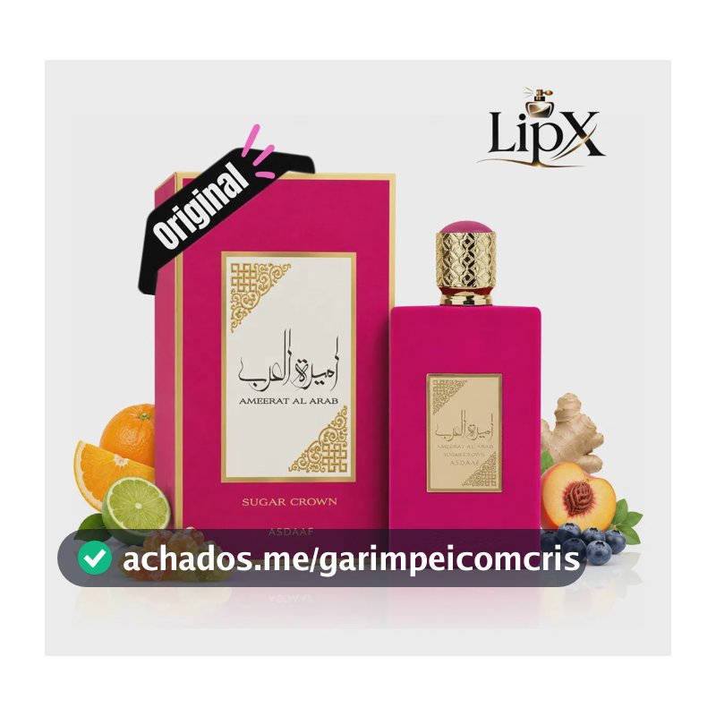 Perfume Árabe Sugar Crown Ameerat Edp 100ml