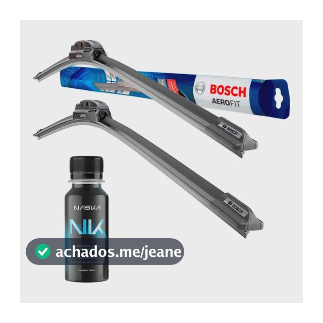 Limpador Para-brisa Paleta Original Bosch Aerofit Preto Ka 2014 A 2021