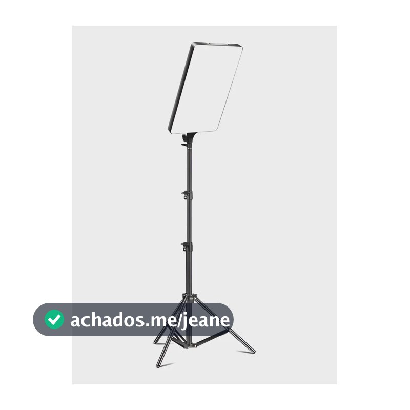 Luminaria Ring Light Profissional Grande Com Tripé 2m Luz Branco Lumi