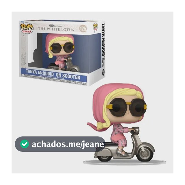 Boneco Funko Pop! Rides The White Lotus Tanya on Scooter Candide