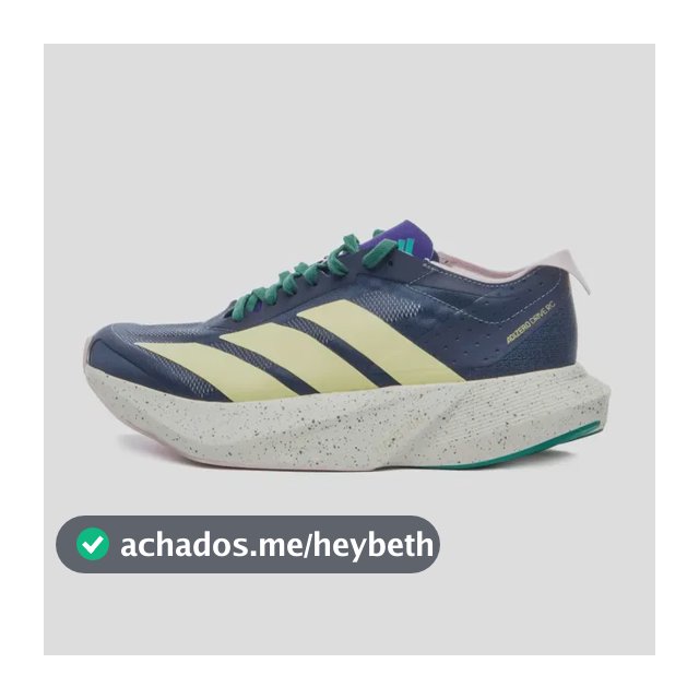 Tênis Feminino Adizero Drive Rc adidas Azul Liso 36 Br
