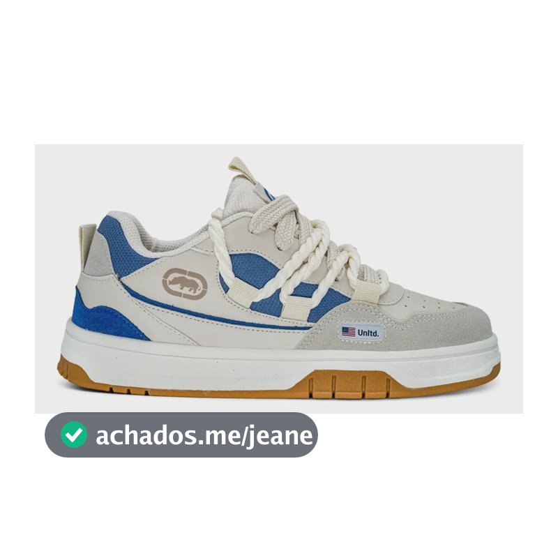 Tênis Ecko Memphis Original Masc/fem - Várias Cores + Nf Off White Níquel 41 Br