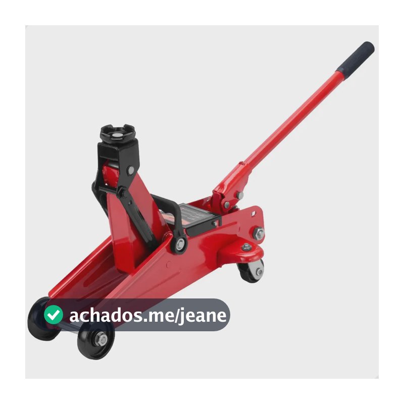 Macaco Hidraulico Tipo Jacare Até 2 Toneladas Elevação 125-300mm 510085 Com Caixa Plástica Sparta