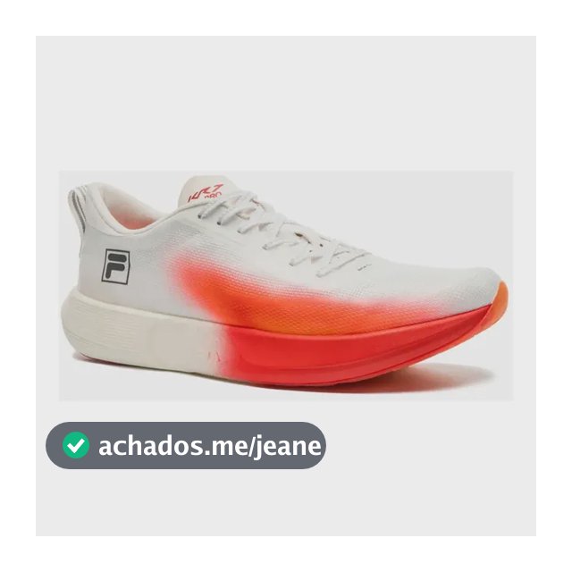 Tenis Fila Masculino Kr7 Pro Speed Tech Corrida Original Rac