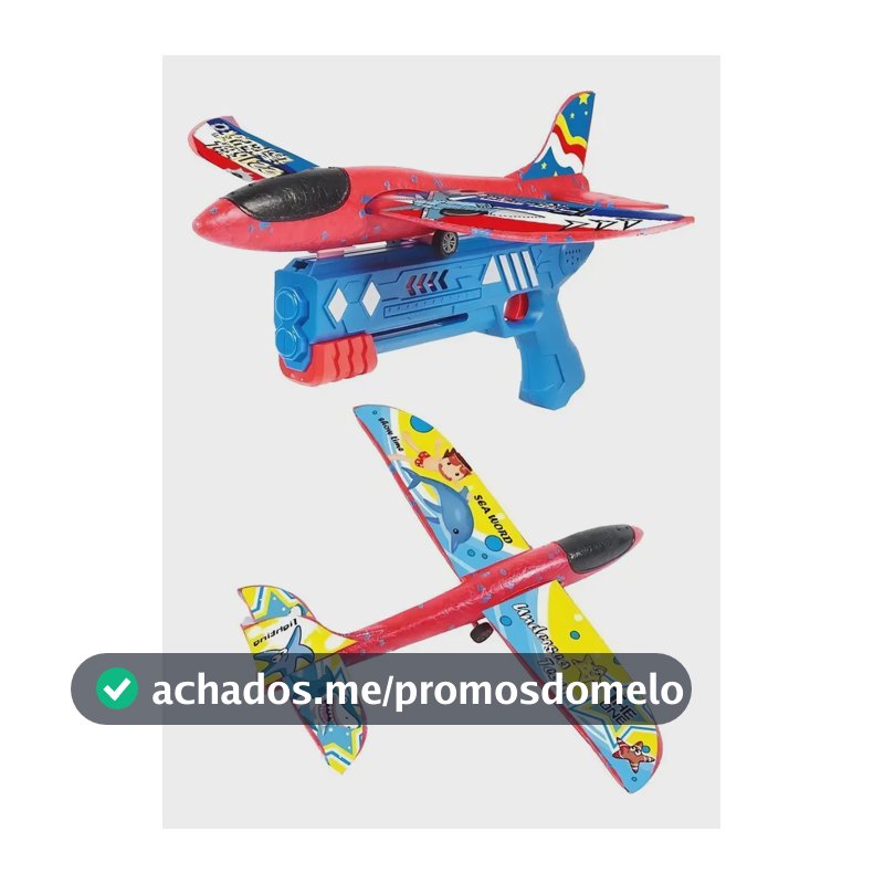 Avião Planador Aeromodelo Super Jato WUCHILD LED 32cm Com Lançador