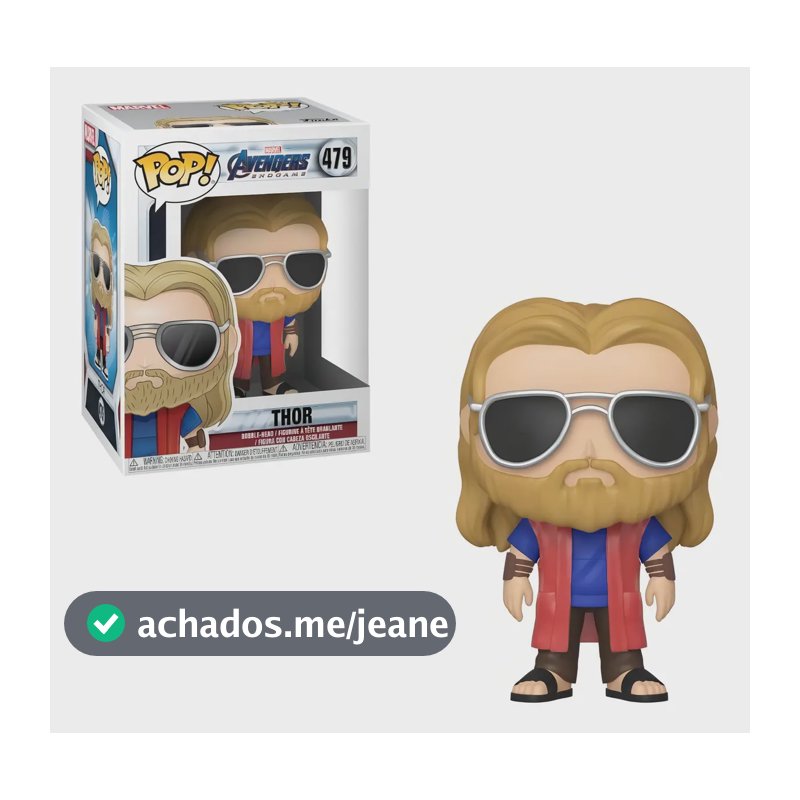 Funko Pop Thor #479 - Vingadores Ultimato - Marvel Heroes