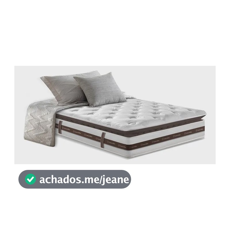 Colchão Solteiro Molas Ensacadas 88x188 Cama inBox Relax Pillow