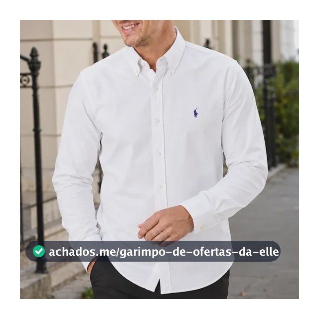 Camisa Social Masculina Ralph Oxford Social Original