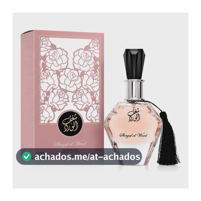 Perfume Árabe Shagaf Al Ward Eau De Parfum 100ml