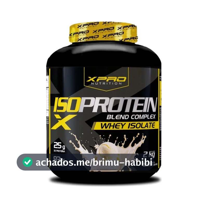 Whey protein XPro Nutrition Iso Blend Complex em pó sabor Baunilha x 2kg