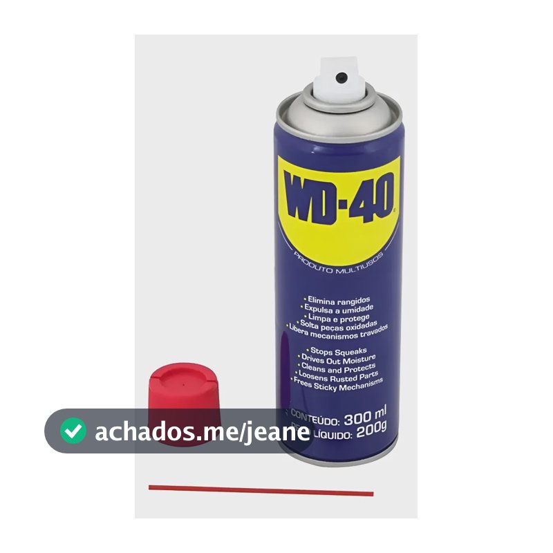 Antiferrugem Desengripante Lubrifica Repele Água Wd-40 300ml