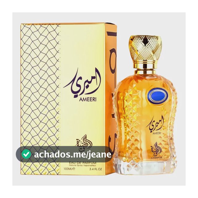 Perfume Árabe - Al Wataniah Ameeri Edp 100ml