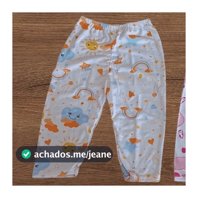 Kit 5 Mijao Calça Bebê Menino Menina Confortável Verão Calor