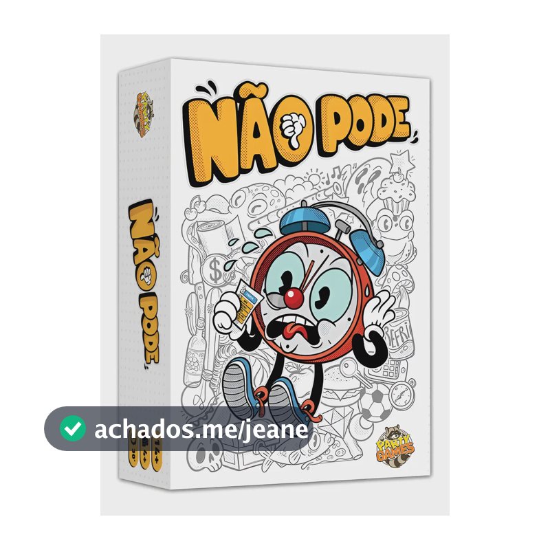 Não Pode - Jogo De Cartas Party Games