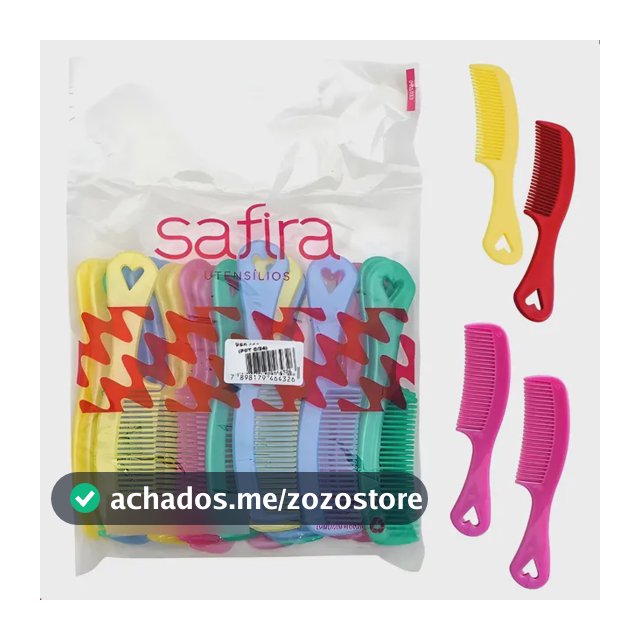 Kit 24 Pente Mini Portátil Hotel Motel Spa Pousada Atacado Diversos