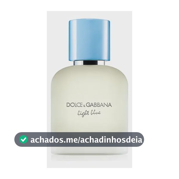 Perfume Masculino Dolce&Gabbana Light Blue Pour Homme EDT 50ml
