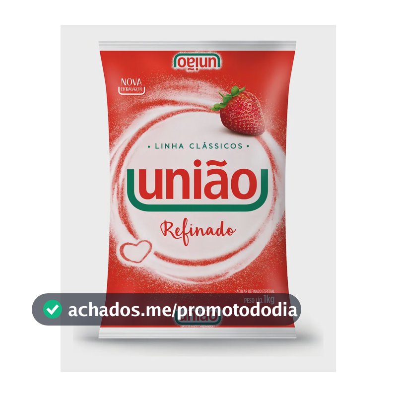 Açúcar Refinado União 1kg