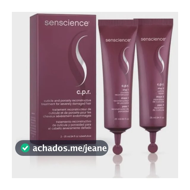 Senscience C.p.r. - Tratamento Reconstrutor 2x25ml