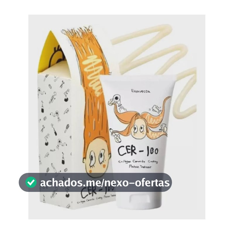 Máscara Nutritiva Capilar Elizavecca Cer-100 Colágeno 100ml
