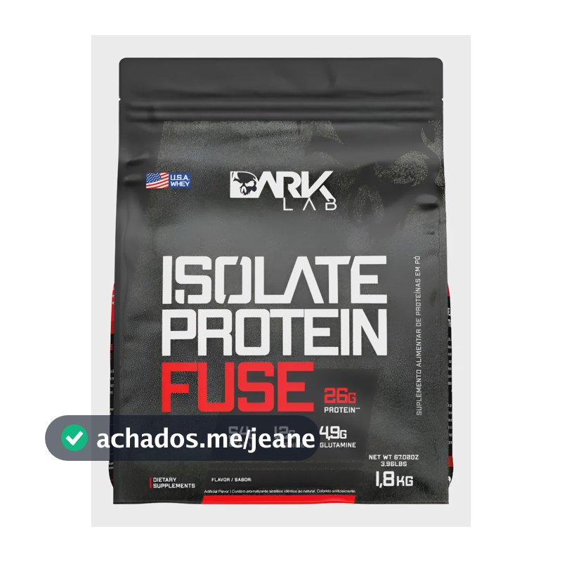 Whey Isolate Protein Fuse 1.8kg Brownie Dark Lab Brownie