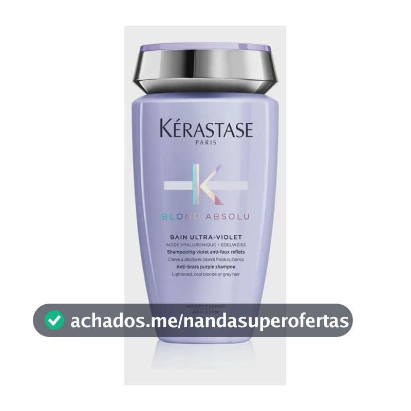 Shampoo Matizador Para Loiros Kérastase Blond Absolu 250ml