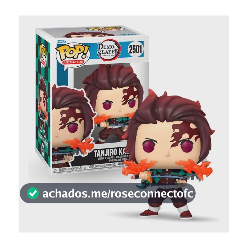 Boneco Funko Pop! Demon Slayer: Castelo Infinito - Tanjiro