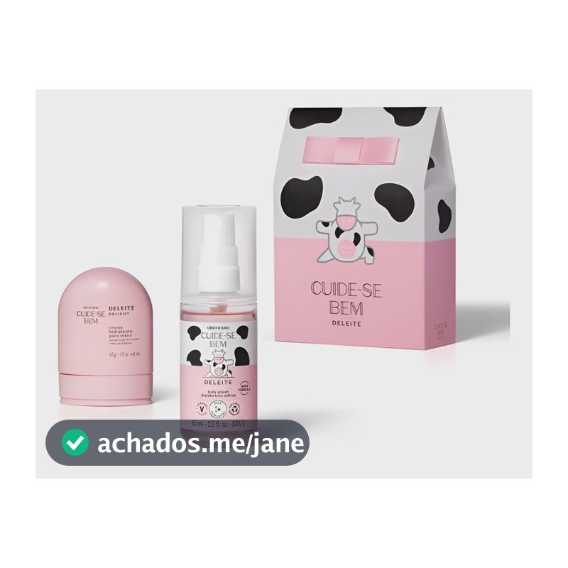 Kit Presente Especial Cuide-se Bem Deleite (2 Itens)