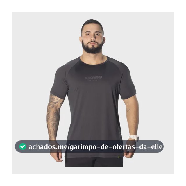 Camisa Dry Masculina Proteção Uv Não Amassa Academia Treino