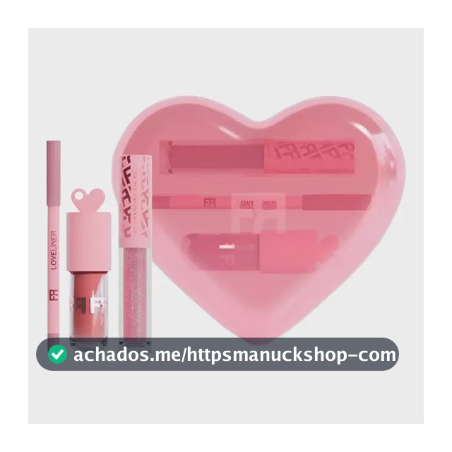 Kit Fran Love Kit Gloss Labial E Lápis Labial By Franciny