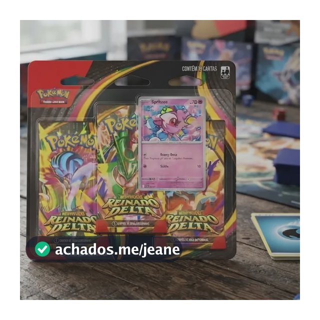 Blister Triplo Pokemon Reinado Delta Pokemon