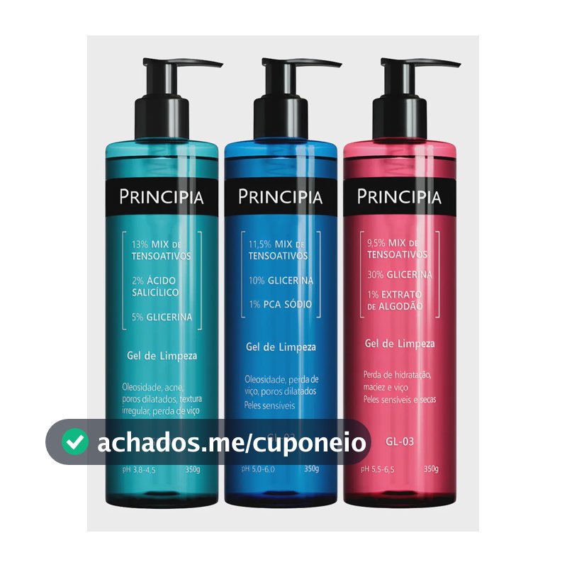 Principia Kit Trio Limpeza Facial Personalizada