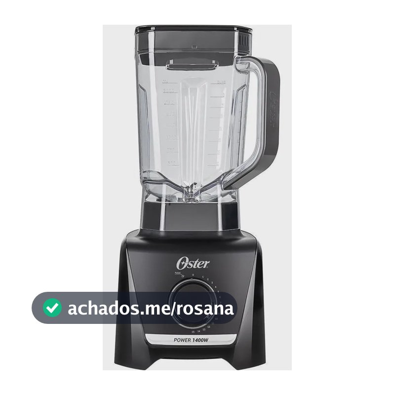 Liquidificador Oster OLIQ610 1400w Full 3,2L Cor Preto