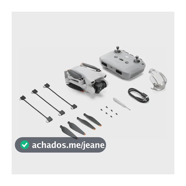 Drone Dji Mini 3 Standard (sem Tela) Cinza