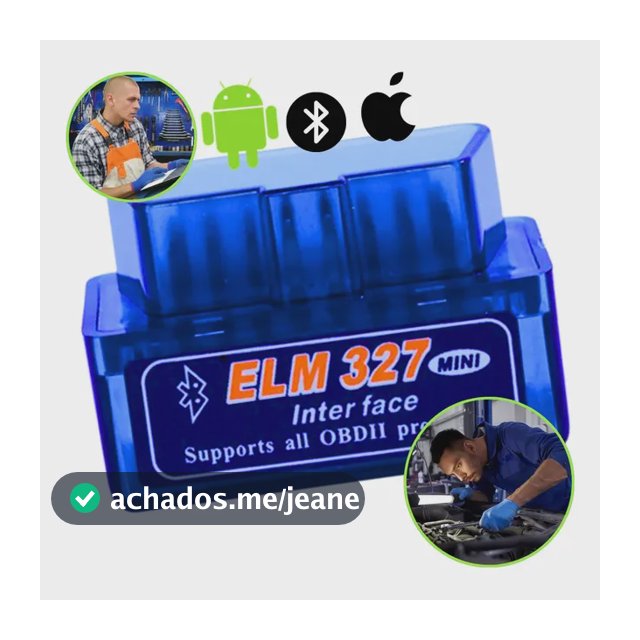 Scanner Automotivo Bluetooth Obd2 Eml 327 Android Ios Obdii