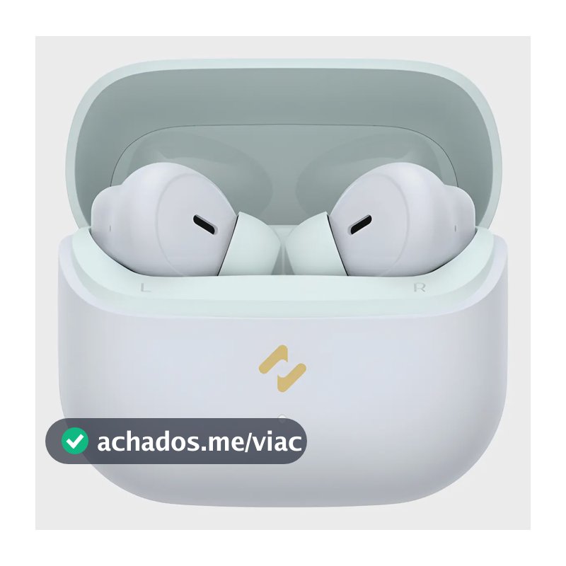 Fone De Ouvido Sem Fio Havit Tw982 Enc, Bluetooth 5.4, 33h Bateria, Resistência IPX4 contra respingos, Cancelamento de Ruído com IA, Cor Verde