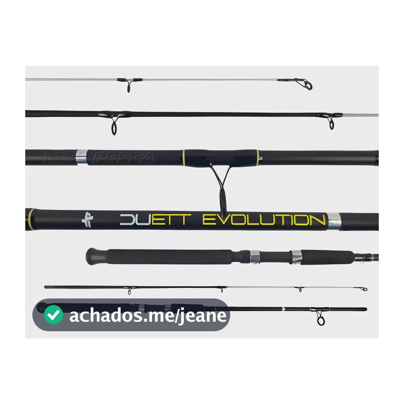 Vara Para Molinete Albatroz Duett Evolution (1,80m) 10-20lbs