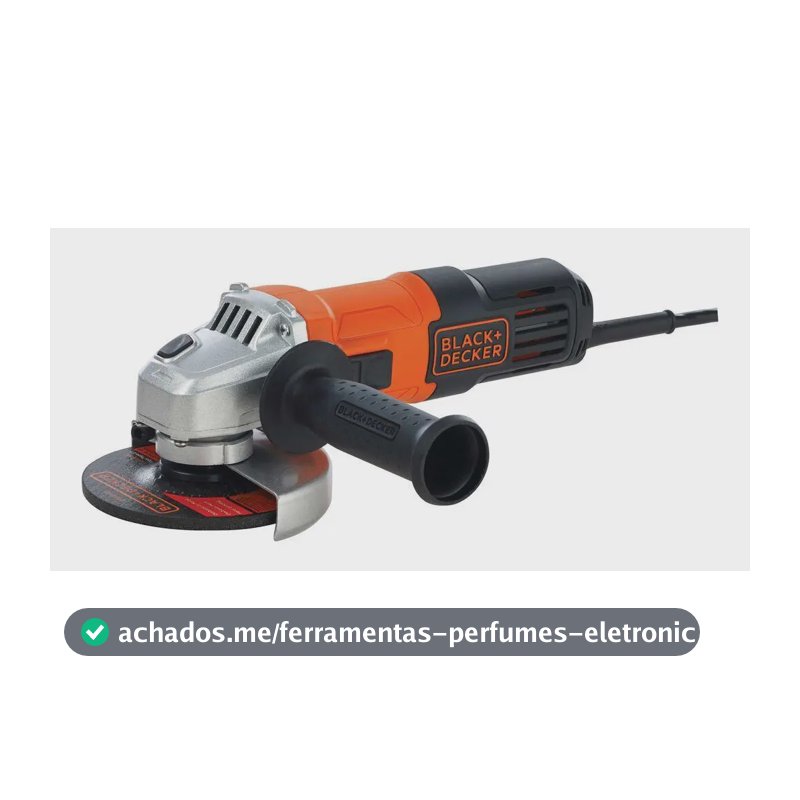 Esmerilhadeira Angular 115mm BLACK+DECKER 12.000RPM G650 650W