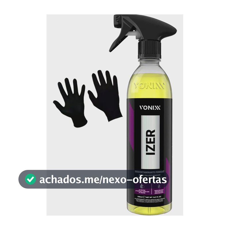 Limpa Rodas Izer Vonixx 500ml Descontaminante Ferroso