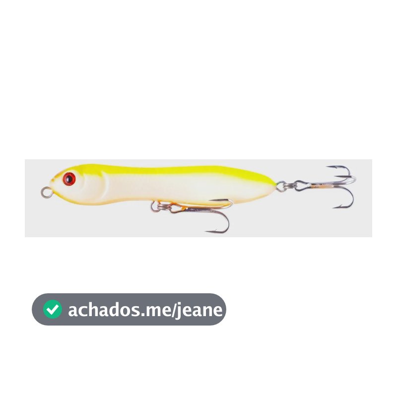 Isca Artificial Nelson Nakamura Zig Zara de Superfície 11cm para Pesca