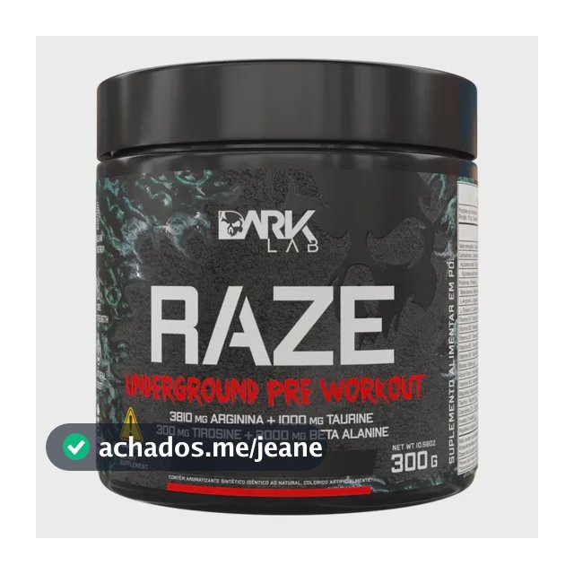 Pre Treino Raze Frutas Amarelas 300g Dark Lab