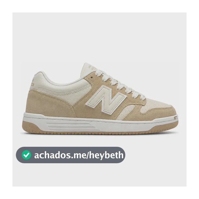 Tenis New Balance 480 Low Masculino Bege Lisa 42 Br