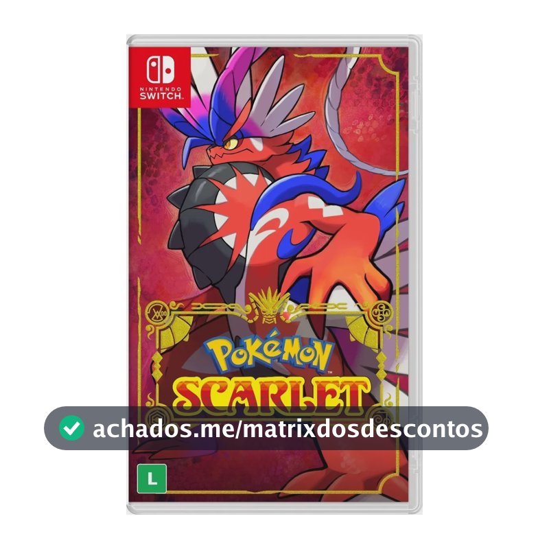 Pokemon Scarlet Nintendo Switch
