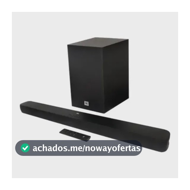 Soundbar Sb Cinema 110w Bluetooth 2.1 Canais Jbl Preto