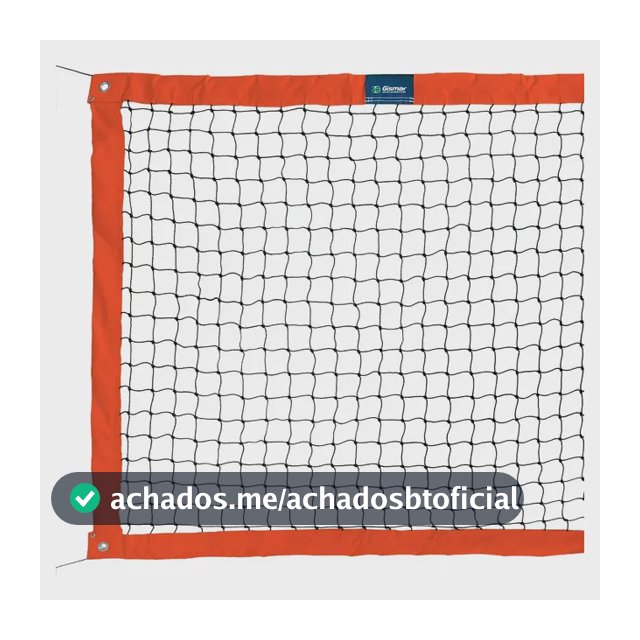 Rede De Beach Tennis Oficial Laranja