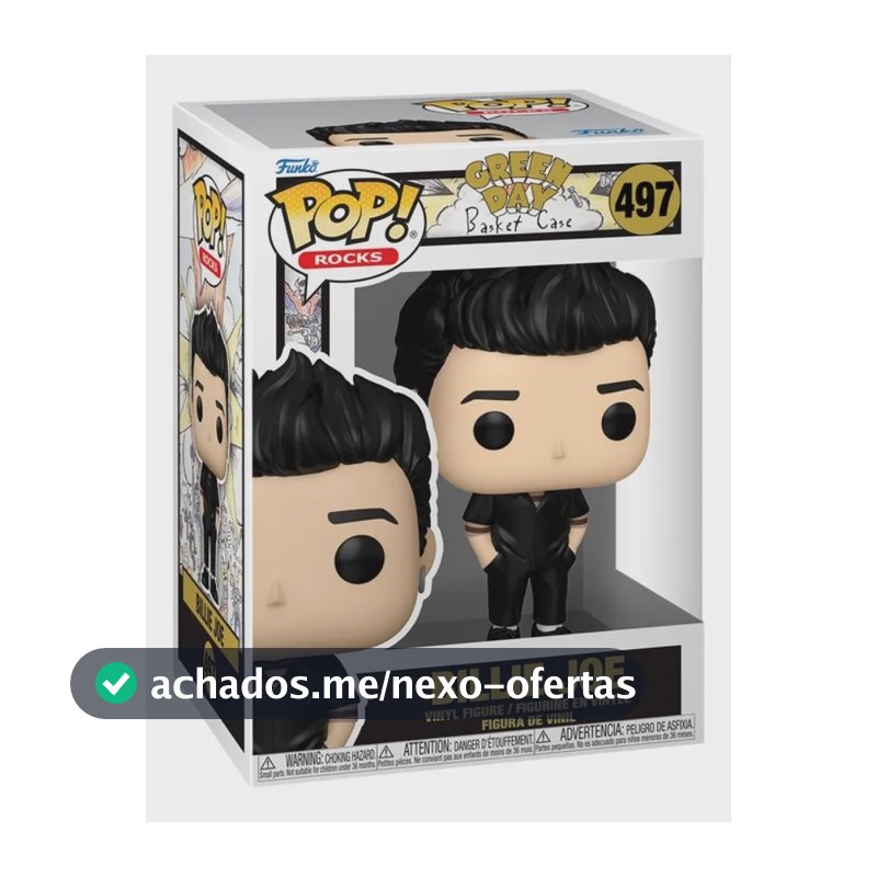 Boneco Funko Rocks Green Day Billie Joe 12939